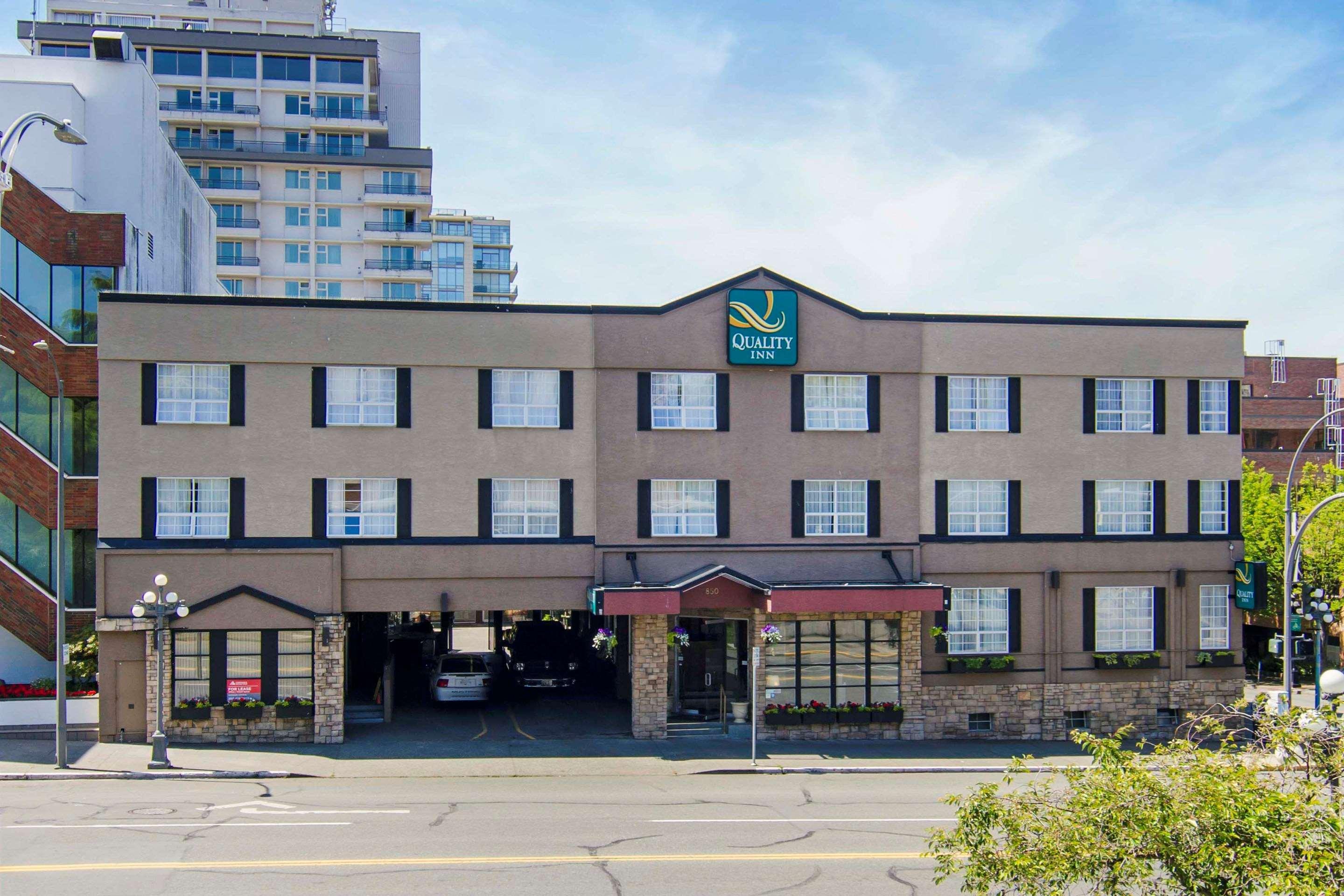Quality Inn Downtown Inner Harbour Victoria Bagian luar foto