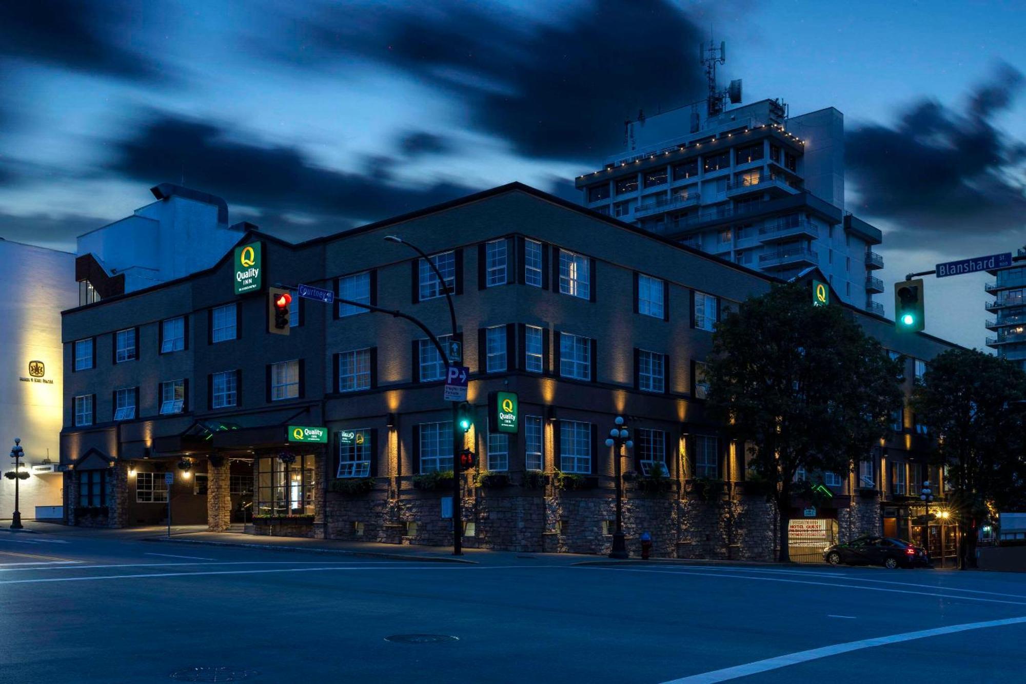 Quality Inn Downtown Inner Harbour Victoria Bagian luar foto